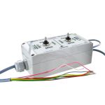 Control box T‘port with double cable gland with 2x 3-position switch