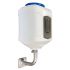 Container MultiDos 32Ltr. transparant zonder pomp blauw