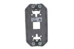 Antenna mounting plate, fits MultiFrame (ear) and FS-WT (neck)